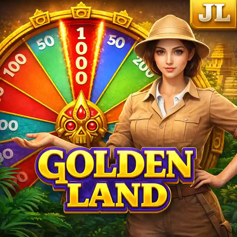 Golden Land Slot Game Banner Luxebet